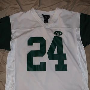 Youth Large Jets jersey #24 Revis